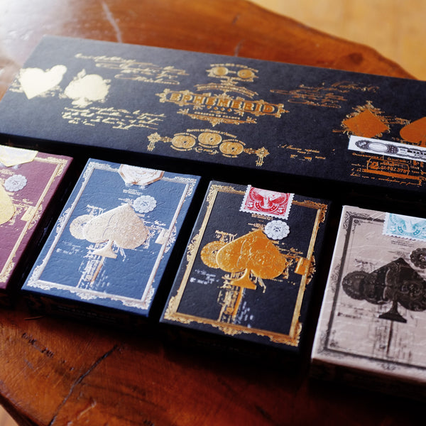 EPHEMERID - 4 Decks with GOLD Hot foil sleeve