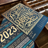 2023 letterpress calendar Artist's proof 02