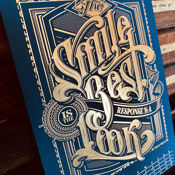 2023 letterpress calendar Artist's proof 08