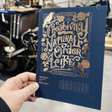 2023 letterpress calendar Artist's proof 09