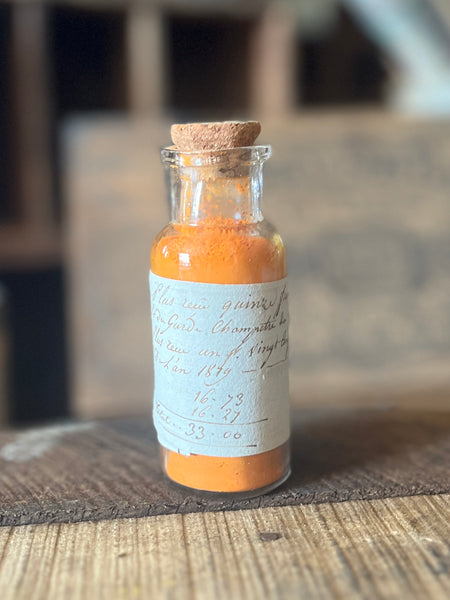 Apothecary bottle-orange pigment-P.OR-1818