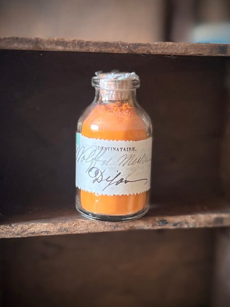 Apothecary bottle orange tones pigment-P.OR45