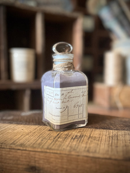 apothecary bottle-grey pigment bottle - PGR2