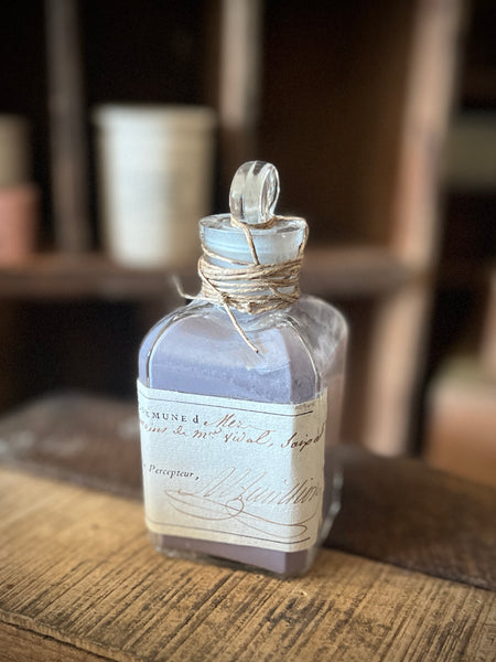 apothecary bottle-grey pigment bottle - PGR2