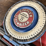 Simplex Typewritter machine - 03