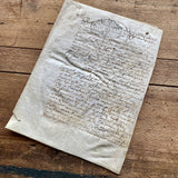 1704 Notarial French parchment (0711-02)