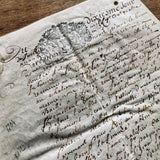 1704 Notarial French parchment (0711-02)