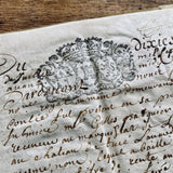 1704 Notarial French parchment (0711-02)