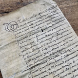 1664 Notarial French parchment (0711-03)
