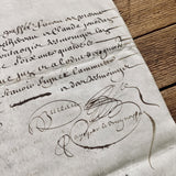 1664 Notarial French parchment (0711-03)
