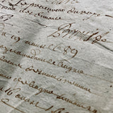 1689 Notarial French parchment (0711-07)