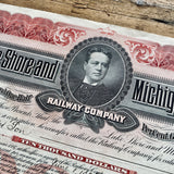 The Lake Shore and Michigan Southern Share Certificate - 1926