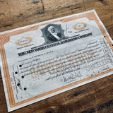 The New York Central Railroad Company Share Certificate - 1932