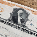 The New York Central Railroad Company Share Certificate - 1932