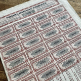 Brazil Railway Company Share Certificate - 1912
