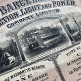 Barcelona Traction, Light and Power Company Ltd. Share Certificate - 1933