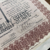 Barcelona Traction, Light and Power Company Ltd. Share Certificate - 1933