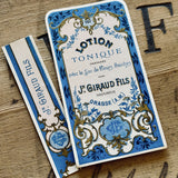 4 Late 1800's GIRAUD French Perfume Labels (0326-G4)