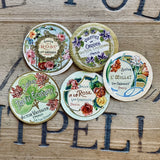 5 Late 1800's GIRAUD French Perfume Labels (0326-G5)