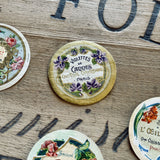 5 Late 1800's GIRAUD French Perfume Labels (0326-G5)