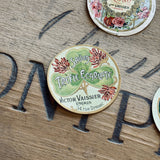 5 Late 1800's GIRAUD French Perfume Labels (0326-G5)