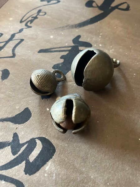 Set of 3 Antique Indian Bells – IND 11