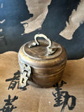 Indian Brass Spice or Betel Nut Box - IND 23