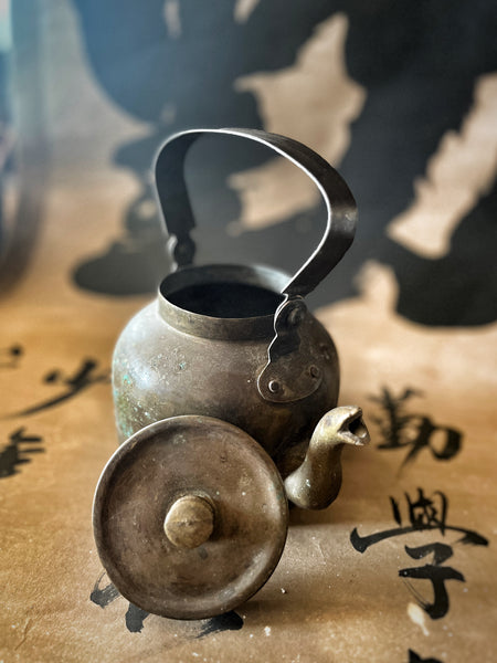 Indian Copper Teapot - IND 27