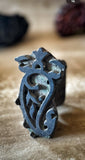 Antic Wooden Block Print Stamp Indian - Floral Scroll Motif - IND 34