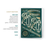 PRE-ORDER 2026 LETTERPRESS CALENDAR - LIGHT edition