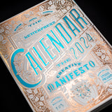 2024 LETTERPRESS CALENDAR - LIGHT edition