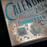 2024 LETTERPRESS CALENDAR - LIGHT edition