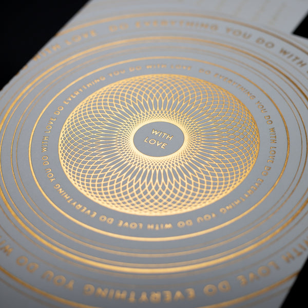 2024 LETTERPRESS CALENDAR - LIGHT edition