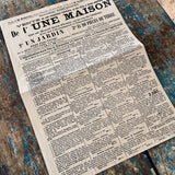 1892 House Advertising poster and contract - SMALL