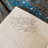 1892 House Advertising poster and contract - SMALL