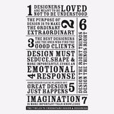 The 7 rules to understand design & designers - MR CUP