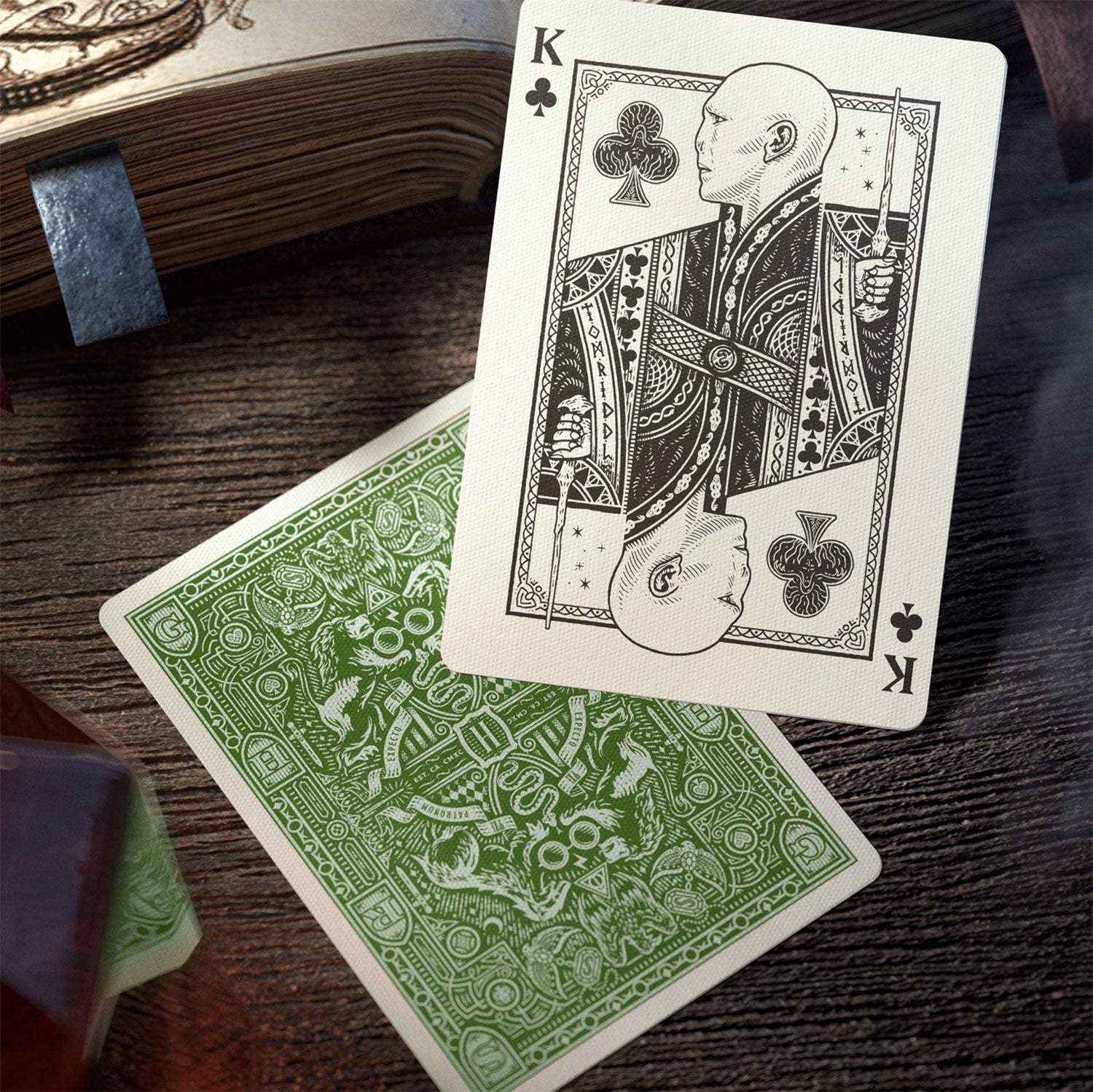 Harry Potter Playing Cards Deck - GREEN - SLYTHERIN
