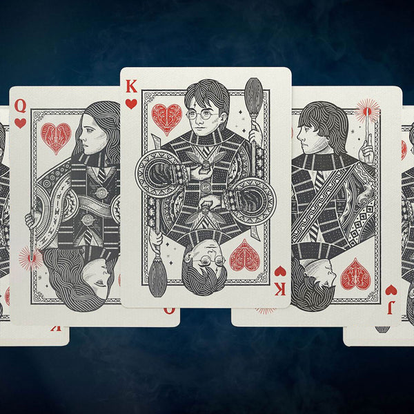 Harry Potter Playing Cards Deck - RED - GRYFFINDOR