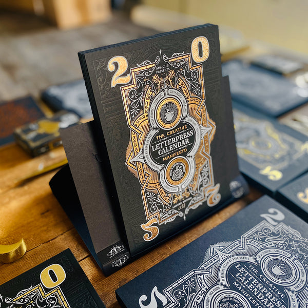 2022 LETTERPRESS CALENDAR - DELUXE edition