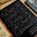 2022 letterpress calendar Artist's proof 01
