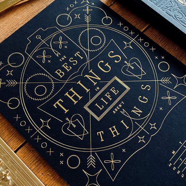 2022 letterpress calendar Artist's proof 11