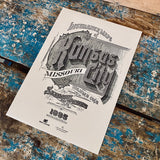 KANSAS CITY small art print