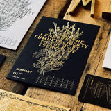 2019 letterpress calendar Artist's proof 01 - hot foil - MR CUP