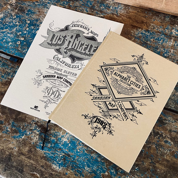 LOS ANGELES art print & Alphabet Cities book