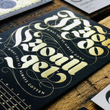 2019 letterpress calendar Artist's proof 02 - hot foil - MR CUP