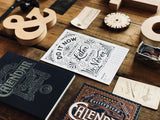 2018 Letterpress CALENDAR (silver print edition) - MR CUP