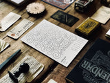 2018 Letterpress CALENDAR DELUXE EDITION - MR CUP
