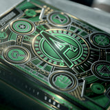 AVENGERS - GREEN - TIME STONE - Playing Cards Deck