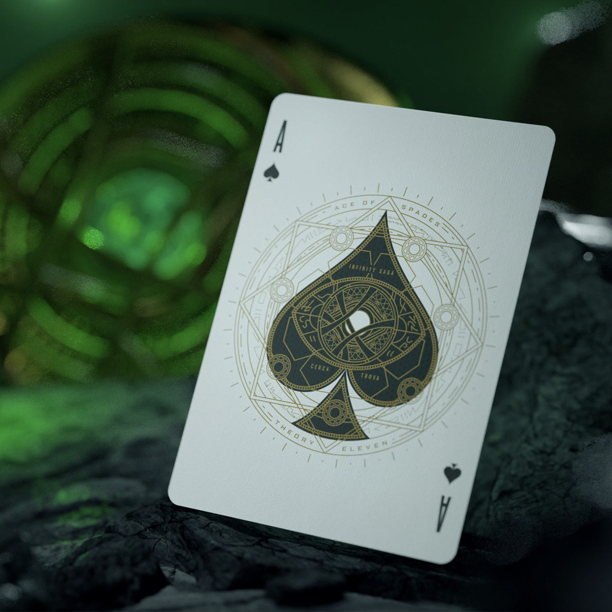 AVENGERS - GREEN - TIME STONE - Playing Cards Deck