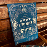 2023 LETTERPRESS CALENDAR - Copper edition